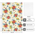 thumbnail image 2 of 6 Pcs Pioneer Flower Floral Print Pattern Funny Kitchen Towels, Microfiber Dish Towels, Kitchen Tea Towels Set 18" X 26", 2 of 6