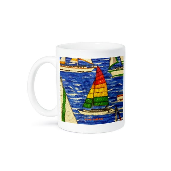 3dRose, Gone Sailing, 11oz Mug