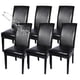 thumbnail image 1 of Set de 6 Fundas Impermeables para Sillas de Comedor SearchI en Negro, 1 of 7