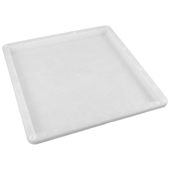 UPOUART White Plastic Cement Mold for Walkways Stepping Stone Maker Vintage Style Outdoor Garden Path