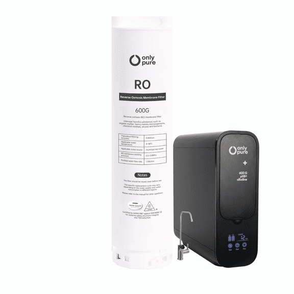 OPRO600-RO Reverse Osmosis Membrane, Replacement for OPRO600-B Reverse Osmosis System, 600GPD, 2-year Lifetime, NSF Certified, Reduce PFAS