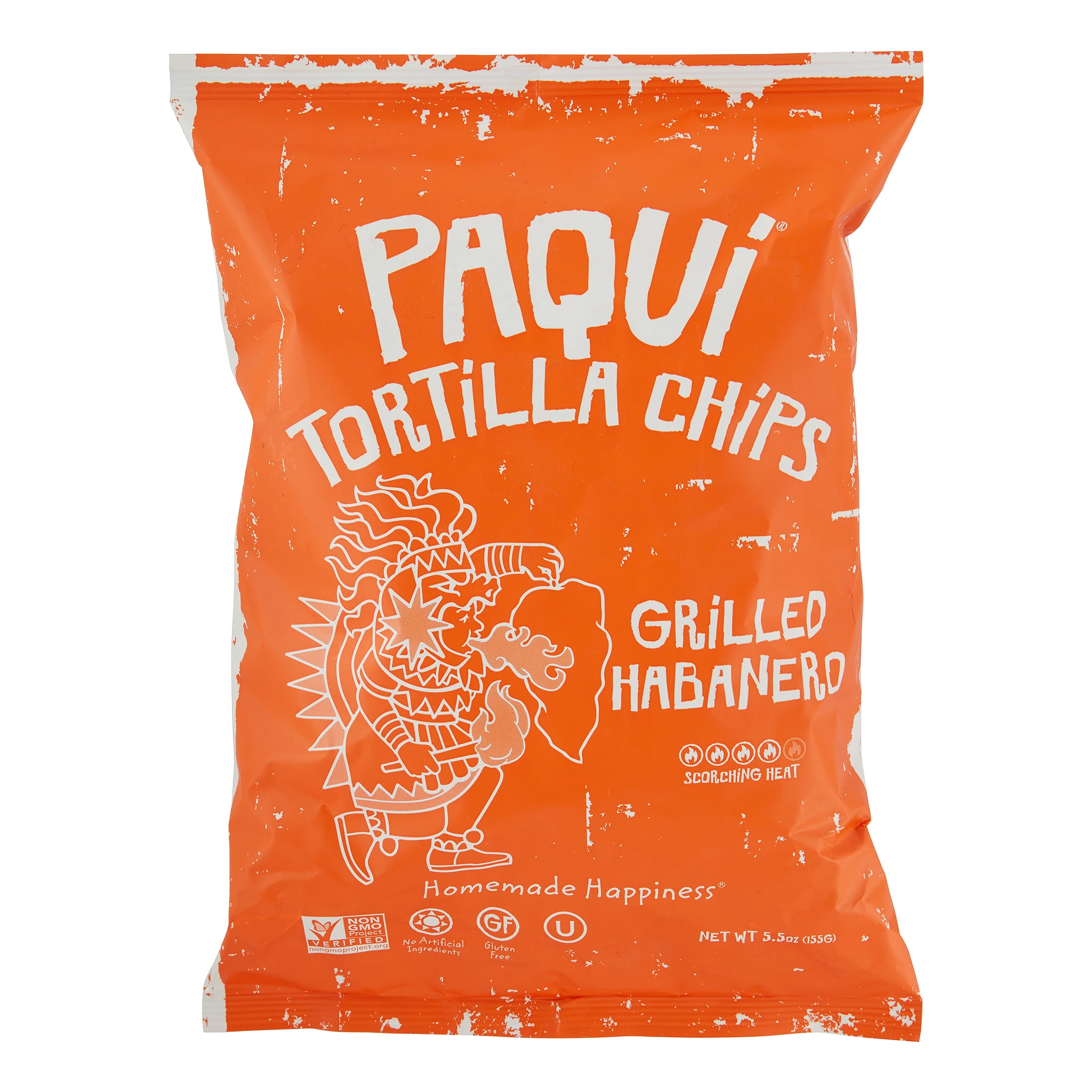 Paqui Tortilla Chips Grilled Habanero, 5.5 Oz
