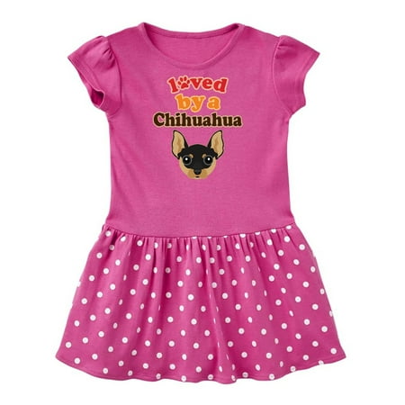

Inktastic Chihuahua Dog Gift Idea Gift Baby Girl Dress