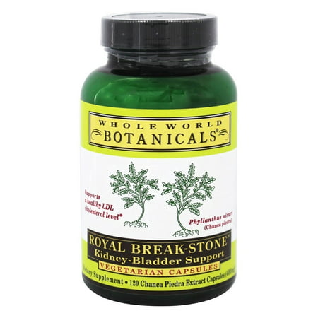 Royal Break Stone Kidney-Bladder Support Vegetarian Capsules- 400mg, (120