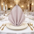 thumbnail image 3 of REGALWOVEN Set of 12 Cloth Napkins, Cotton Washable and Reusable Table Dinner Napkins for Restaurant, Weddings, Events Khaki 16x16inch, 3 of 6