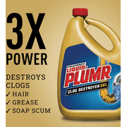 Liquid-Plumr Pro-Strength Drain Opener & Cleaner - Pack of 2