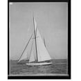 thumbnail image 2 of Historic Framed Print, Columbia and Shamrock II maneuvering for the start, 17-7/8" x 21-7/8", 2 of 9