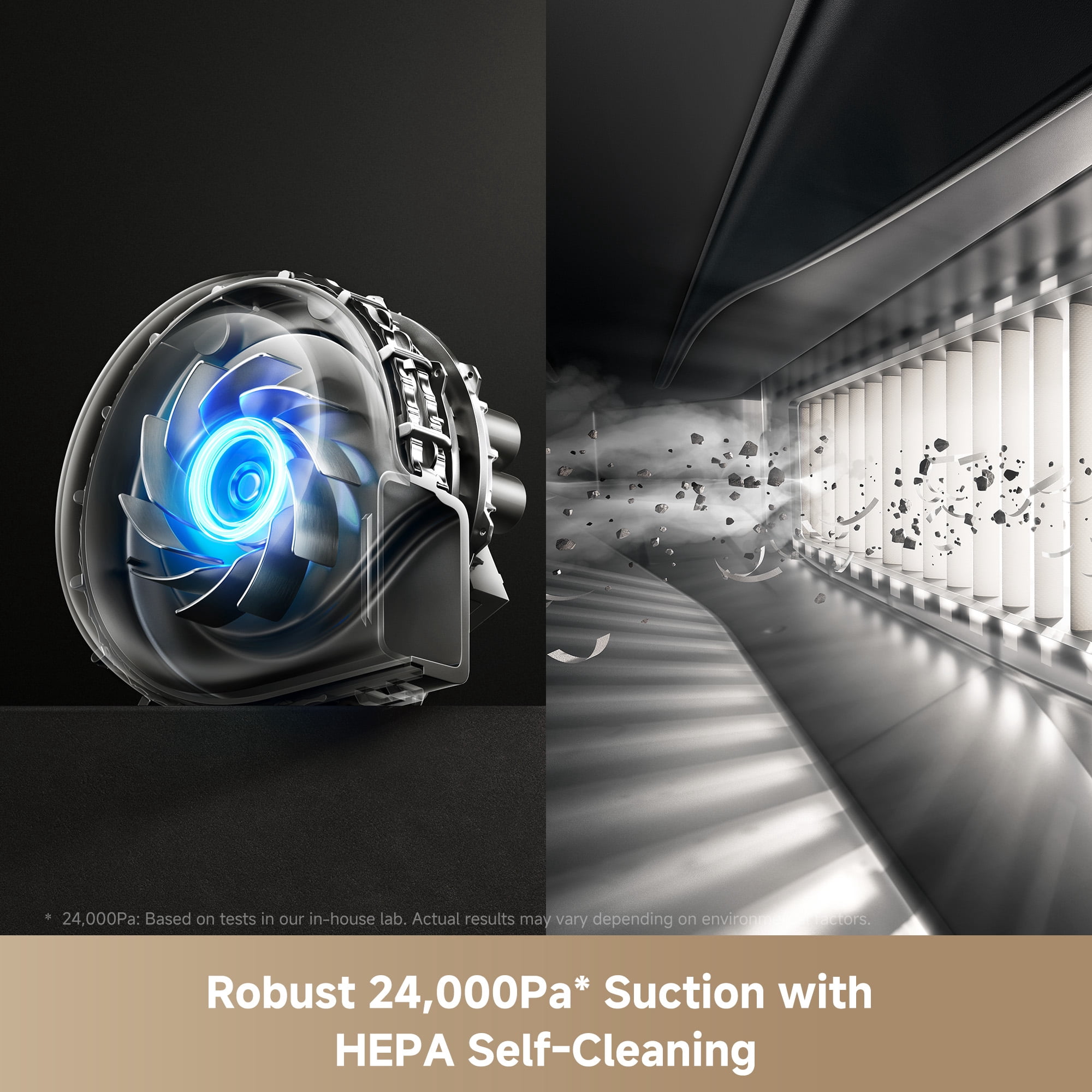 MOVA P50 Pro Ultra Robot Vacuum & Mop, Auto Removable Mop,19000 Pa Suction, 75℃ Hot Water Self-Washing,Auto Empty&Refill