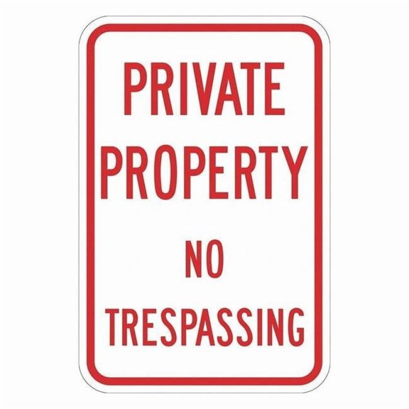 Lyle Facility Sign,18 in,Aluminum T1-1161-EG_12x18