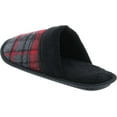 thumbnail image 3 of Static Footwear Mens Plaid Flannel Slippers, 3 of 7
