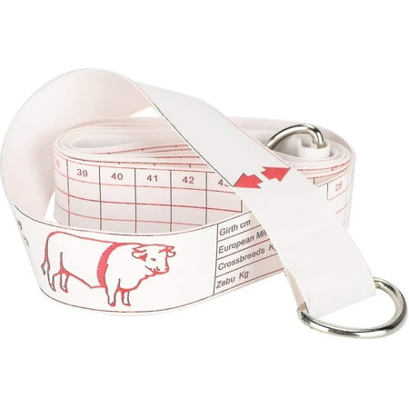 2.5m Cattle Body Weight Tape Measure, Portable Bust Weight Contrast ...