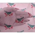 thumbnail image 4 of oneOone Viscose Chiffon Fabric Branch & Bird Block Print Fabric BTY 42 Inch Wide, 4 of 4
