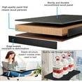 thumbnail image 6 of VINAUO Lap Desk with Drawer, 23.6" Extra Large Foldable Laptop Bed Tray Table with Cup Holder & iPad Slot, Portable Breakfast Bed Trays for Working, Eating, Writing on Bed Couch, Black, 6 of 10
