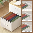 thumbnail image 6 of 61" Electric Standing Desk with 3 Fabric Drawers, Height Adjustable Computer Desk for Home Office, 6 of 7