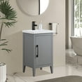 thumbnail image 2 of Vanity Art 20” Single Sink Bathroom Vanity Cabinet with Ceramic Countertop, 2 of 8