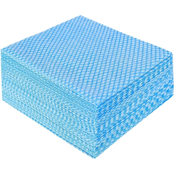 50 Pack Reusable Disposable Cloths – Absorbent Non-Woven Wipes for Kitchen & Bathroom
