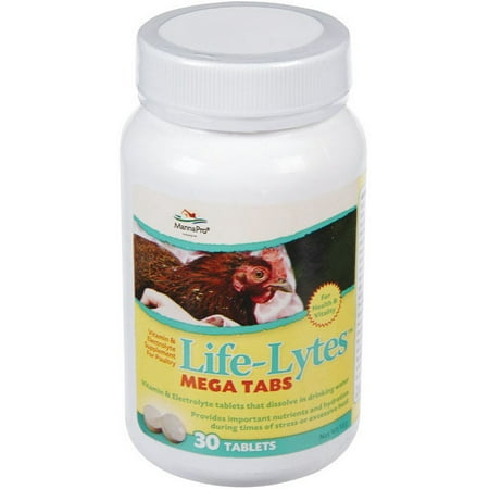 Manna Pro 200664 Life Lytes Supplement Tablets for Chicks, 30 Counts