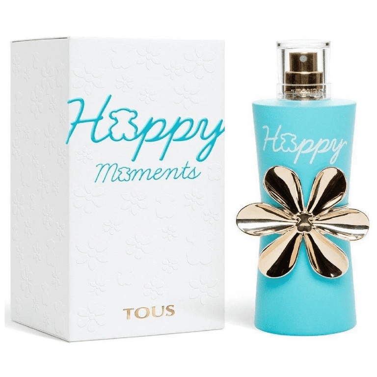 Tous Happy Moments Eau De Toilette Spray 3 oz, Floral Fruity
