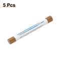 thumbnail image 3 of Uxcell 5pcs Wood Filler Sticks Wooden Wax Touch Up Furniture Repair Crayons for Scratch Cracks Hole Table Wood Floor, Birch, 3 of 7