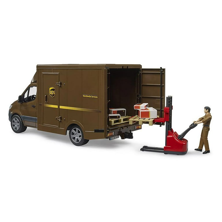 Sprinter UPS Truck With Manually Operated Pallter Jack Sprinter UPS Truck With Manually Operated Pallter Jack