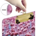 thumbnail image 3 of FMSHPON Flamingo Clipboard Hardboard Wood Nursing Clip Board and Pull for Standard A4 Letter 13x9 inches, 3 of 7