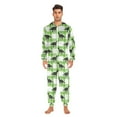 thumbnail image 6 of joogoo Dinosaur on Checkered Unisex Adults Onesies Pajamas Jumpsuits L, 6 of 7