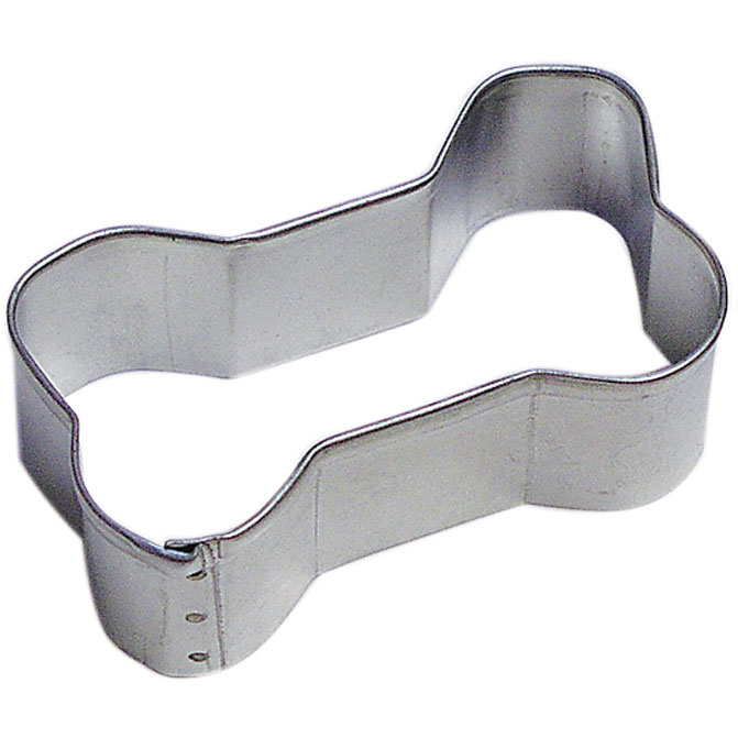 Dog Bone Tin Cookie Cutter 2.5" B0901