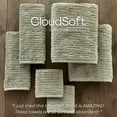thumbnail image 6 of SKL Home Cloudsoft 6 Piece Towel Set- Sage, 6 of 8