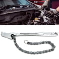 thumbnail image 1 of Chain Wrench, HRC60 High Hardness Strap Wrench  Polished -Plated  Vanadium Steel Hand Tool Multi-function, 1 of 8
