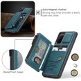 thumbnail image 4 of Kowauri for Galaxy S20 FE 5G Wallet Case, Double Magnetic Clasp Zipper Purse PU Leather Wallet Case with Credit Card, 4 of 5