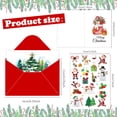 thumbnail image 2 of Christmas Card Set, Folded Envelope Included, Holiday DIY Handwritten Blessing Card for Family Friends Office&Craft&Stationery, 2 of 6