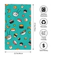 thumbnail image 4 of Kll Sushi Ultra Absorbent & Soft Hand Towels For Bath, Hand, Face, Gym And Spa-27.5x16in, 4 of 9