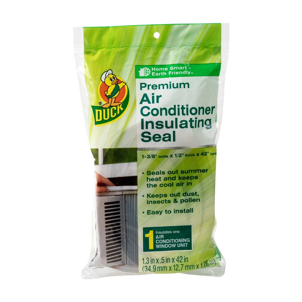 Duck Brand Window Air Conditioner Foam Insulating Seal 1.38 in. x .5