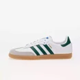 thumbnail image 2 of Adidas Originals Samba OG White Collegiate Green IE3437 Mens Shoes Sneakers, 2 of 6