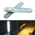 thumbnail image 5 of Bgsha Lampe Portable Mini USB LED 8 Leds Éclairage Veilleuse d'Ordinateur Blanc/blanc Chaud, 5 of 5