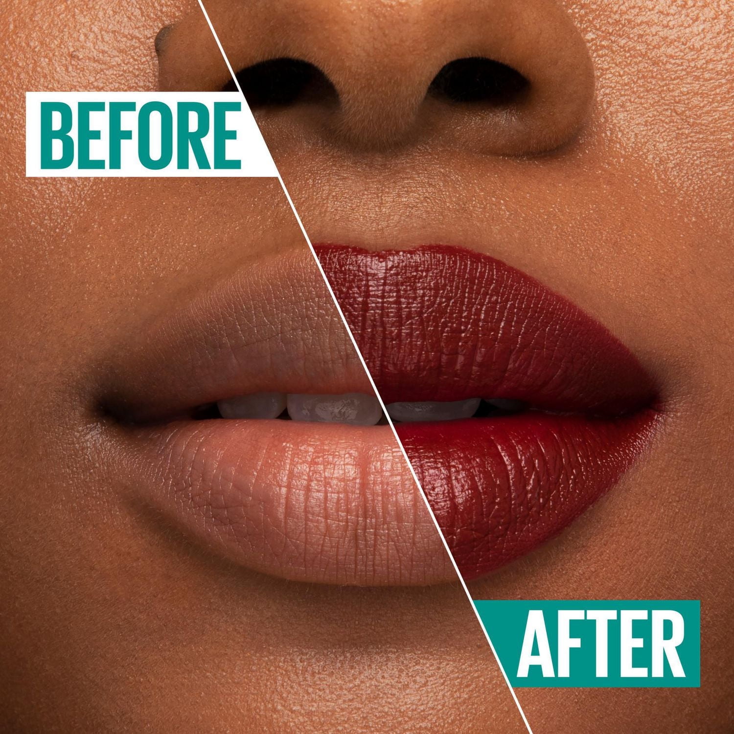 Maybelline New York Rouge à Lèvres Green Edition Butter Cream, avec Beurre de Cacao, Couleur Ultra-Pigmentée Crémeuse, Ecliptic, Violet, 3.4g