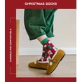 thumbnail image 3 of 5Pairs Christmas Children Socks, Kids Warm Socks, Boys Girls Toddler Winter Autumn Socks, 3 of 6