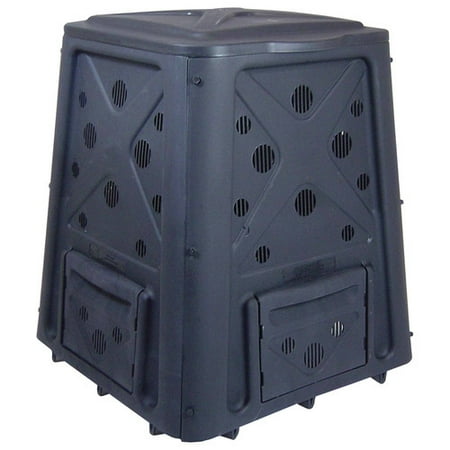 Redmon Green Culture 65 Gal. Composter - Black (Best Worm Composting Bin)