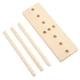 thumbnail image 3 of Kit de herramientas para hacer moños con cinta de madera ajustable, portátil y multiusos, 3 of 15