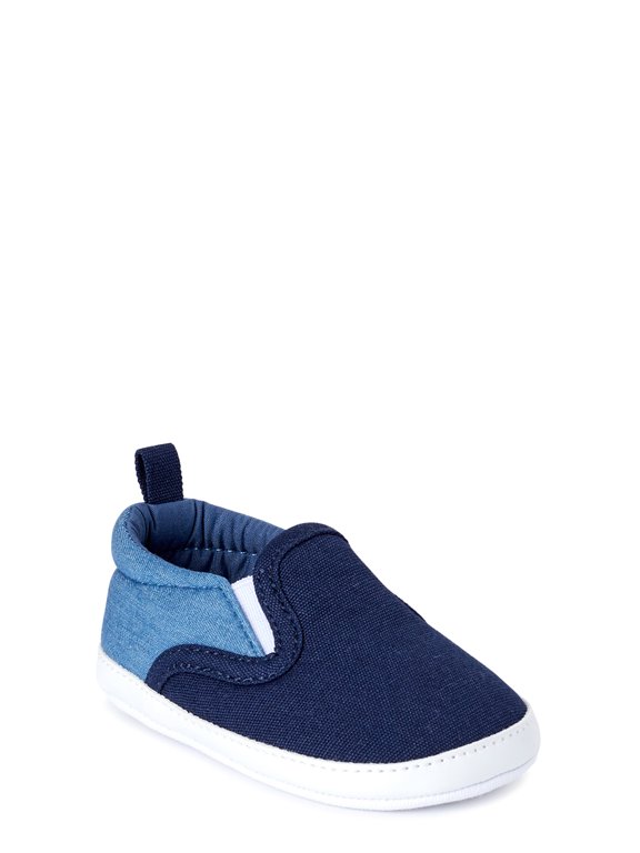 Child of Mine by Carter's Baby Boys' Chambray Slip On Shoes