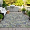 thumbnail image 4 of Dalyn Rugs Machine Washable Indoor/Outdoor Chantille ACN2208 Green 10' x 14' Rug, 4 of 9