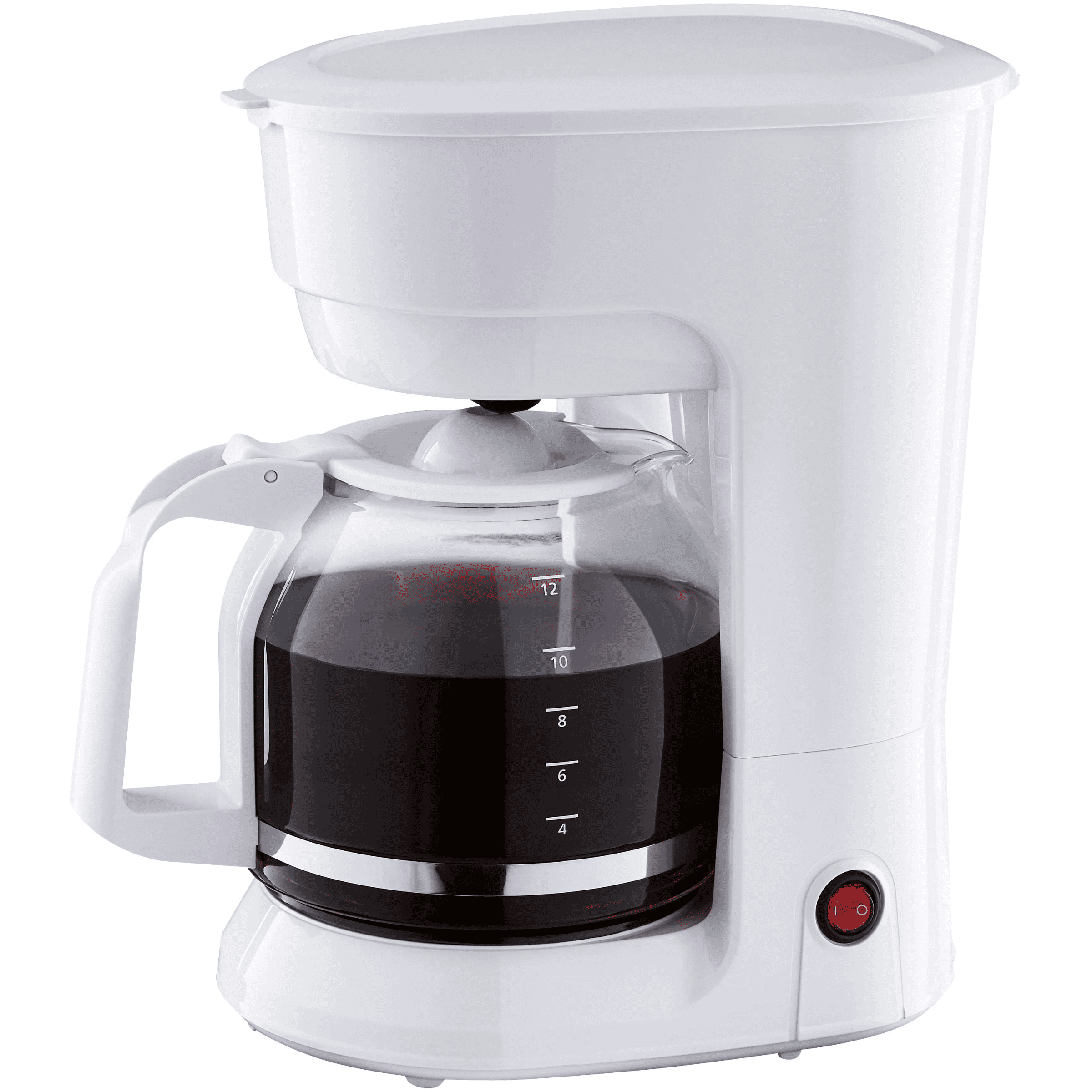 (2 pack) Mainstays 12 Cup Coffee Maker, 1.8  Liter Capacity, White, New Condition, Medium Roast Type