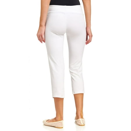 Teez Her - Teez-Her Women's The Skinny Capri Pants - Walmart.com ...