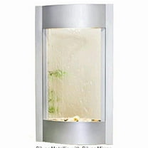Adagio Serene Waters - Silver Mirror Wall Fountain