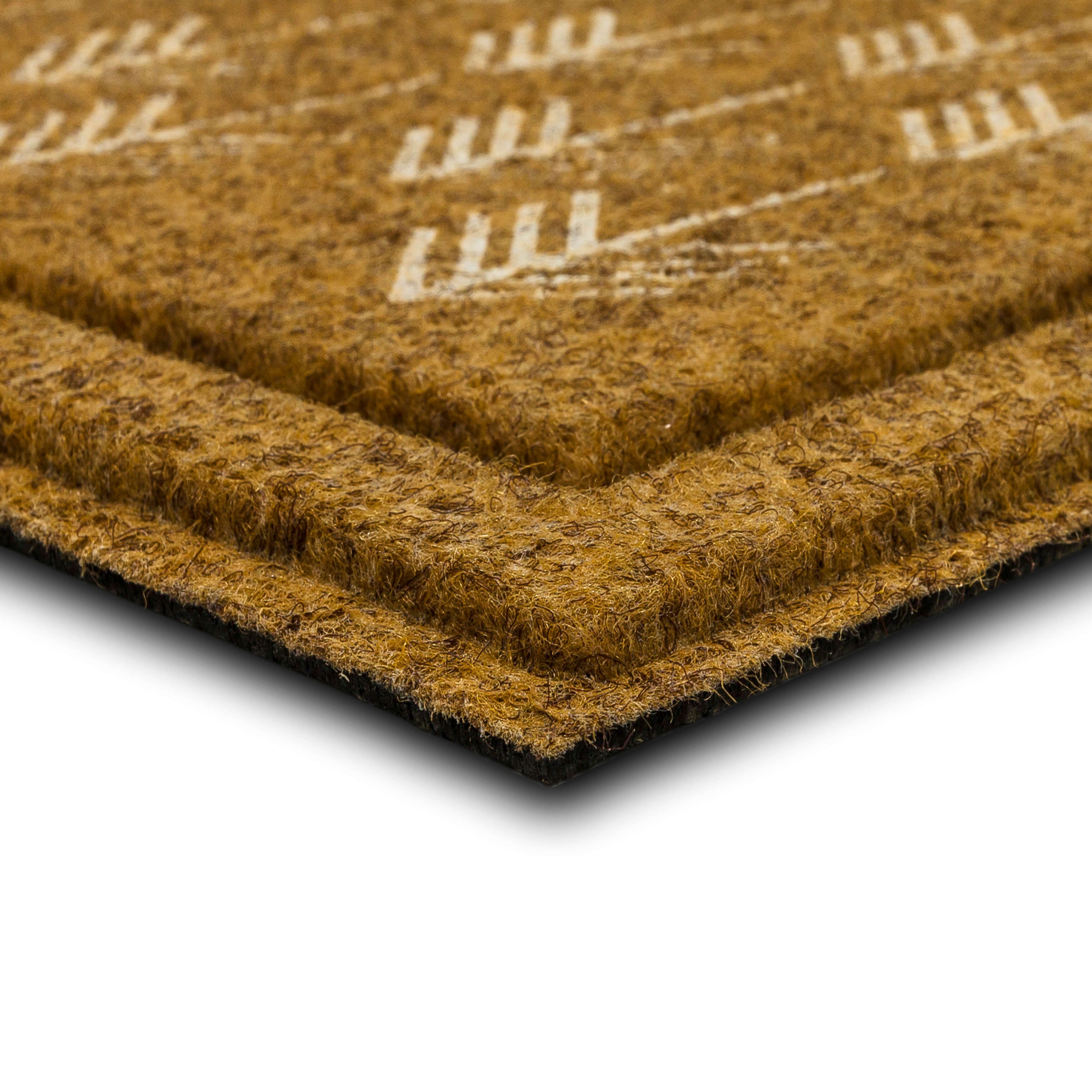 Mohawk Home Playful Arrows Outdoor Polyester Door Mat, Natural, 1' 6" X 2' 6"