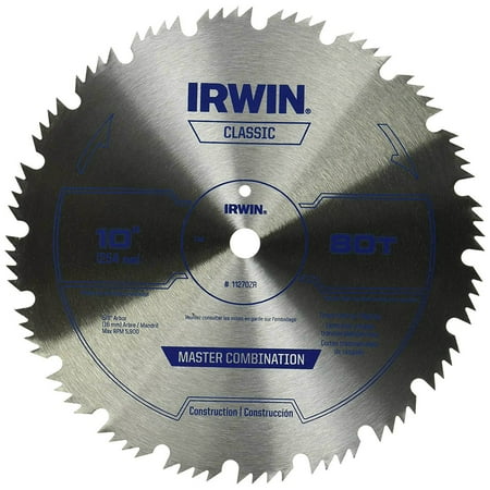 

Irwin Irwin 11270ZR Circular Saw Blade 10 X 80 Teeth Steel