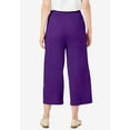 thumbnail image 2 of Woman Within Plus Size 7-Day Knit Culotte, 2 of 3