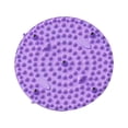 thumbnail image 1 of Almohadilla de de pies, almohadilla de pie de 55 cm, alfombrilla de acupresión redonda, alfombrilla de de pies portátil, alfombrilla de Violeta, 1 of 8