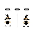 thumbnail image 3 of NAOJIE 8 Pcs Halloween Paper Hanging Ornaments Halloween Tree Decorations Colorful Cutouts with Ropes Hanging Signs Pendant for Home Tree Party Indoor Decorations(Dwarf Style), 3 of 3
