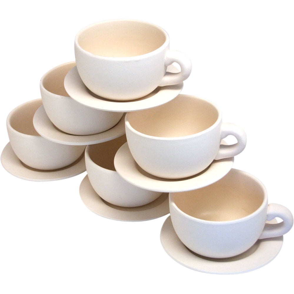 paintable tea set